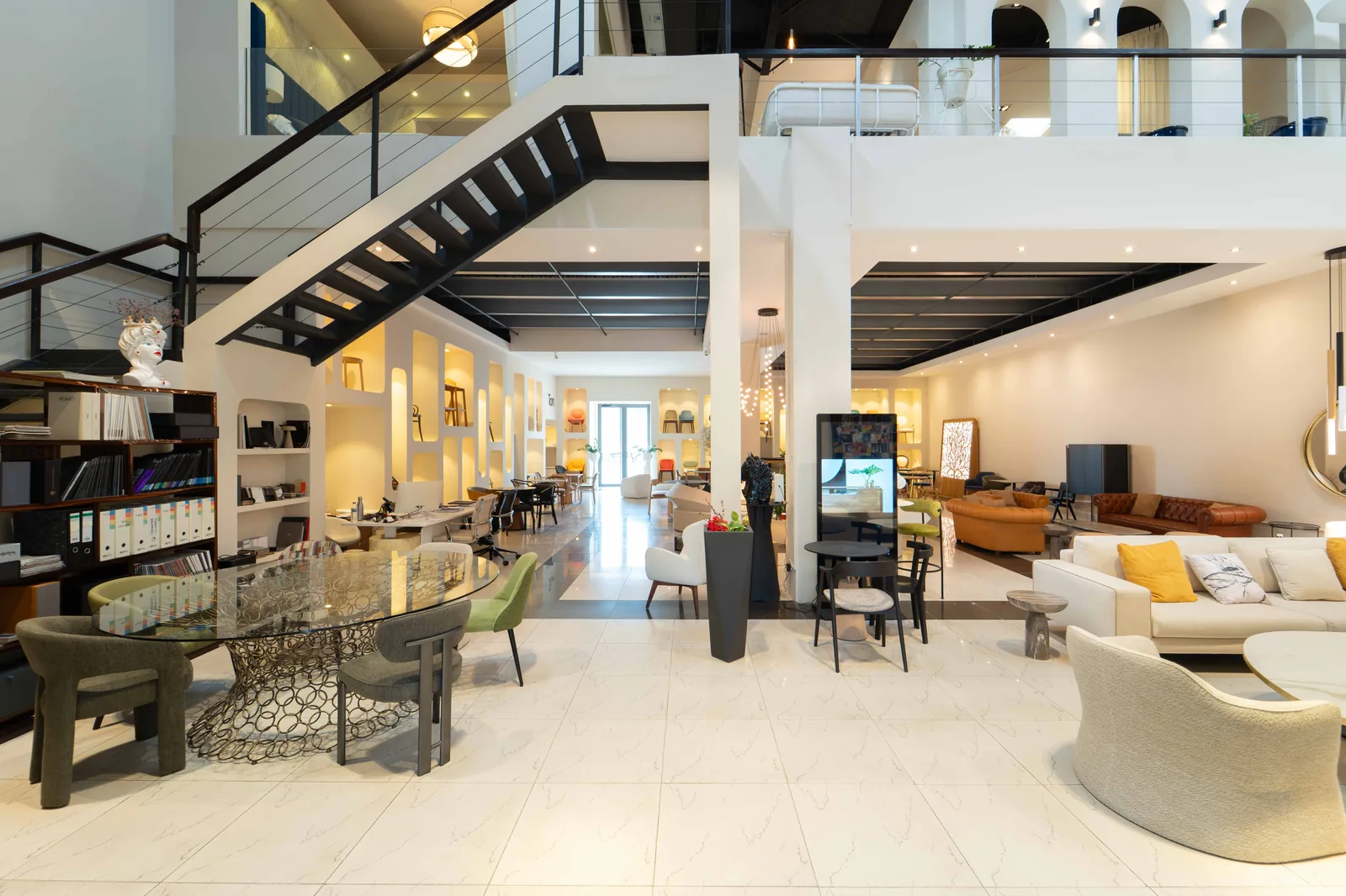 Montalbano showroom and workshop
